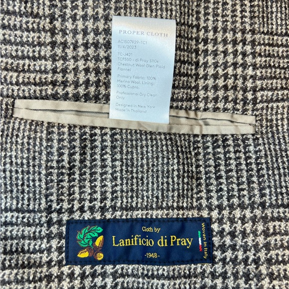 The Italian Flannel Bedford Jacket - Picture 9 of 9